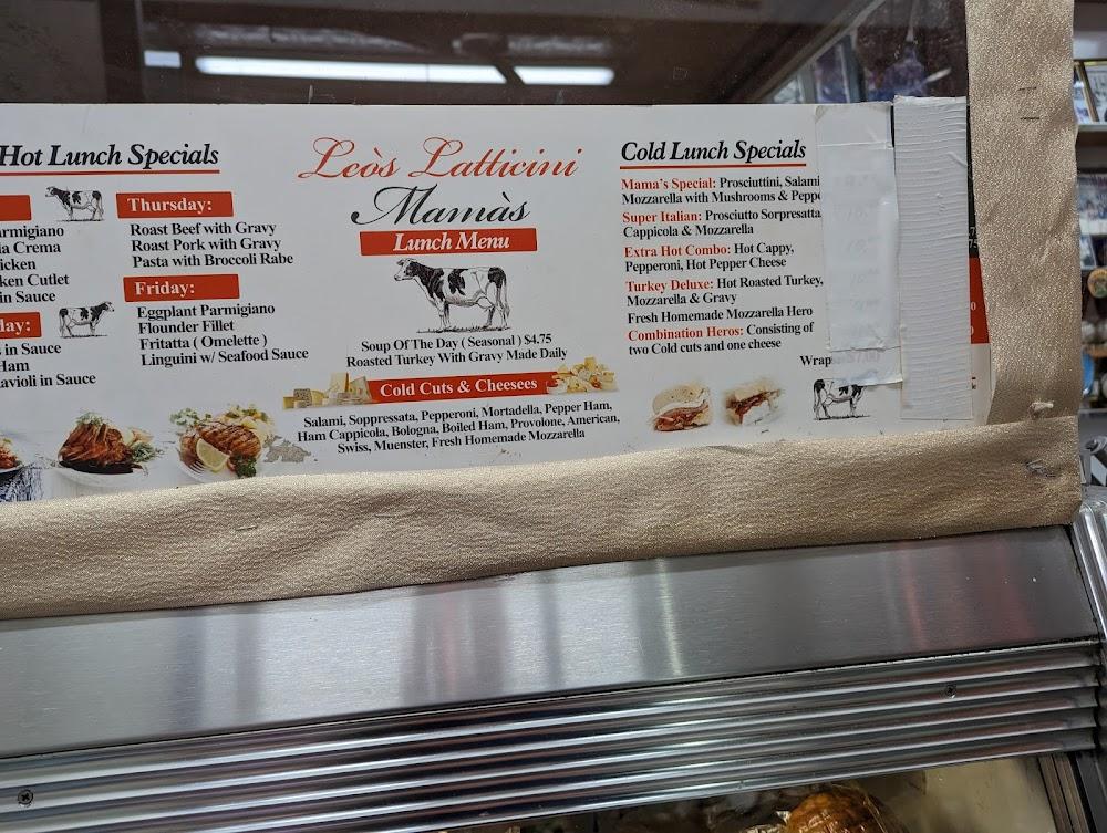 Leo's Latticini Menu image 2